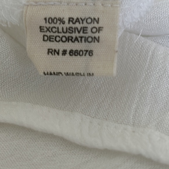 Boho Me White Long Dress size S - Picture 6 of 7